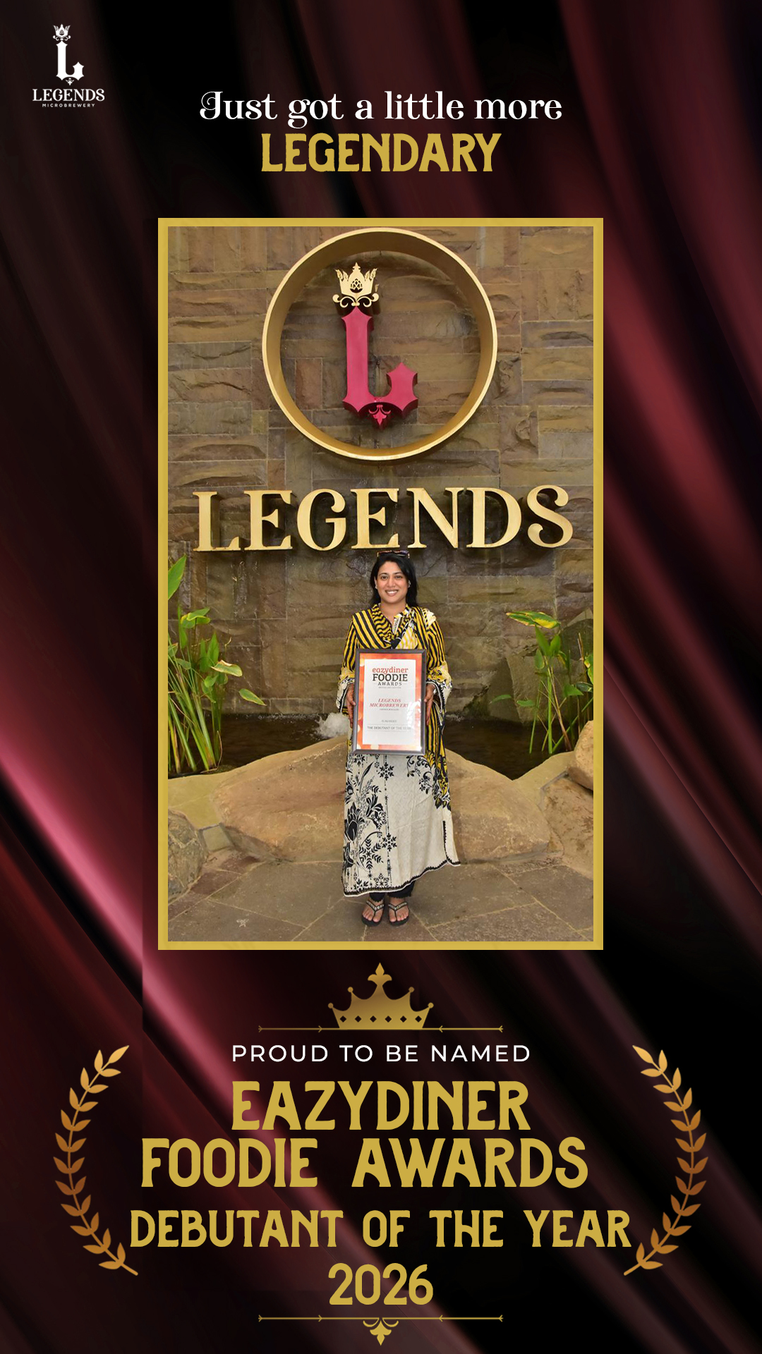 Eazydiner Foodie Awards Debutant of the Year 2026